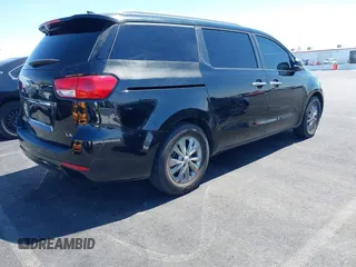 2017 Kia Sedona LX with VIN KNDMB5C17H6319935, listed as a IAAI auction lot 42025352 with 74,561 mi miles. Bid and sale history available at carsss.com. Image 4.