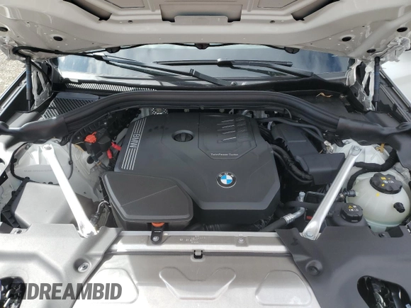 2024 BMW X3 xDrive30i with VIN 5UX53DP01R9U71639, listed as a Copart auction lot 52012865 with 3,316 mi miles and Salvage Title. Bid and sale history available at DreamBid. Image 12.