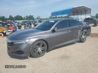 2022 Honda Accord Touring with VIN 1HGCV2F99NA005555, listed as a Copart auction lot 59979355 with 50,282 mi miles and Salvage title. Bid and sale history available at DreamBid. Image 1.