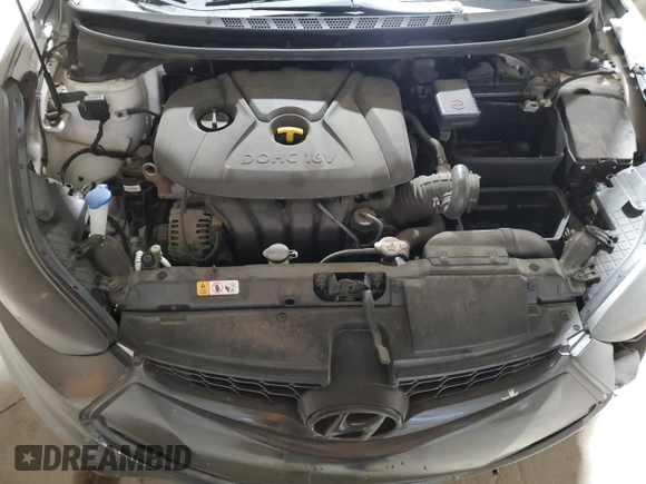 2013 Hyundai Elantra Coupe GS PZEV with VIN KMHDH6AE6DU005060, listed as a Copart auction lot 76603004 with 97,024 mi miles and Salvage Title. Bid and sale history available at carsss.com. Image 11.