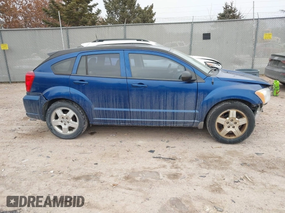 2009 Dodge Caliber SXT with VIN 1B3HB48AX9D116489, listed as a IAAI auction lot 41424585 with 45,546 mi miles and . Bid and sale history available at DreamBid. Image 13.
