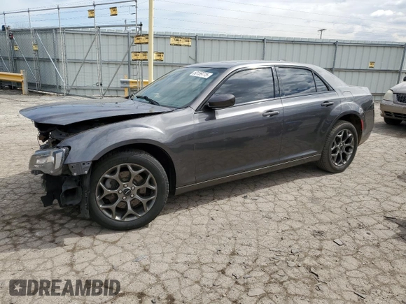 2015 Chrysler 300 with VIN 2C3CCAGG9FH892397, listed as a Copart auction lot 50159775 with 135,708 mi miles and Salvage Title. Bid and sale history available at carsss.com. Image 1.
