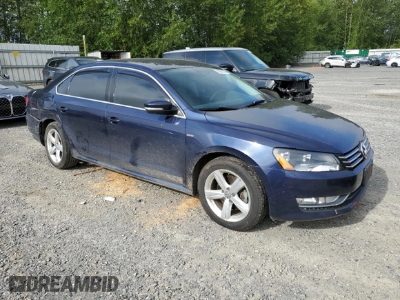 2015 Volkswagen Passat Limited Edition with VIN 1VWAS7A32FC102596, listed as a Copart auction lot 59882395 with 89,136 mi miles and Salvage title. Bid and sale history available at DreamBid. Image 4.