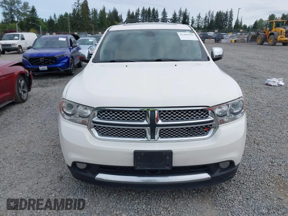 2012 Dodge Durango Citadel with VIN 1C4RDJEG8CC336957, listed as a IAAI auction lot 42309501 with 196,610 mi miles and . Bid and sale history available at DreamBid. Image 12.