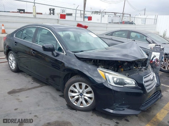 2017 Subaru Legacy Premium with VIN 4S3BNAC69H3028261, listed as a IAAI auction lot 40335834 with 138,821 mi miles. Bid and sale history available at carsss.com. Image 1.