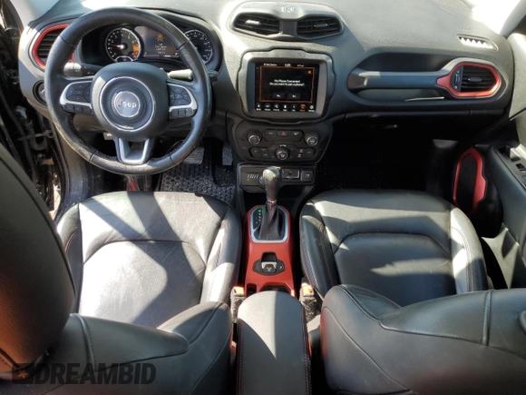 2018 Jeep Renegade Trailhawk with VIN ZACCJBCB5JPG87412, listed as a Copart auction lot 48333155 with 113,612 mi miles and Clean Title. Bid and sale history available at carsss.com. Image 8.
