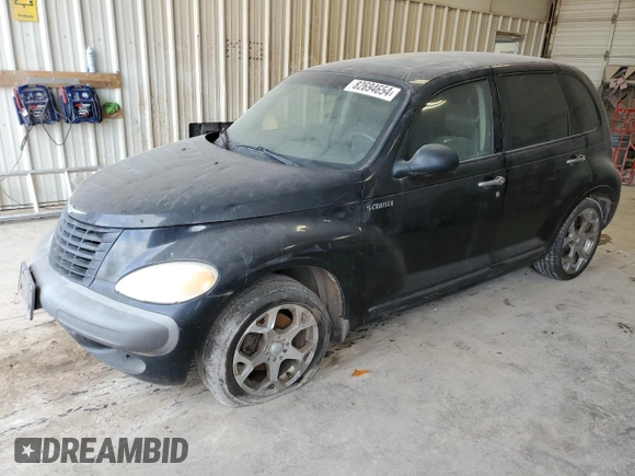 2001 Chrysler PT Cruiser with VIN 3C8FY4BBX1T654189, listed as a Copart auction lot 82694654 with 130,079 mi miles and Clean Title. Bid and sale history available at DreamBid. Image 1.