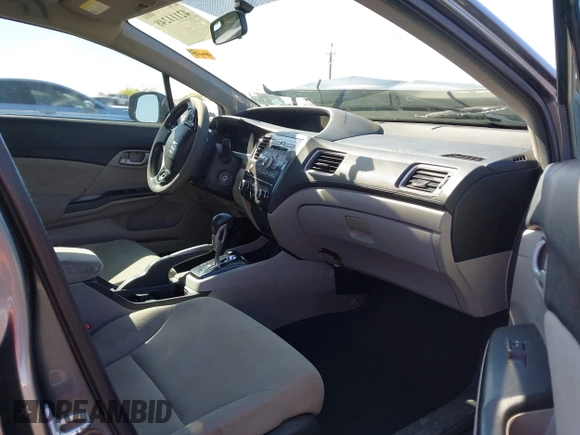 2013 Honda Civic LX with VIN 2HGFB2F59DH300657, listed as a IAAI auction lot 42111248 with Not Provided miles and . Bid and sale history available at DreamBid. Image 5.