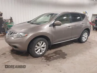 2014 Nissan Murano SL with VIN JN8AZ1MU7EW403382, listed as a IAAI auction lot 41209842 with 174,020 mi miles. Bid and sale history available at carsss.com. Image 2.