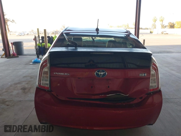 2013 Toyota Prius One with VIN JTDKN3DUXD5684296, listed as a IAAI auction lot 41314975 with 161,532 mi miles. Bid and sale history available at carsss.com. Image 17.