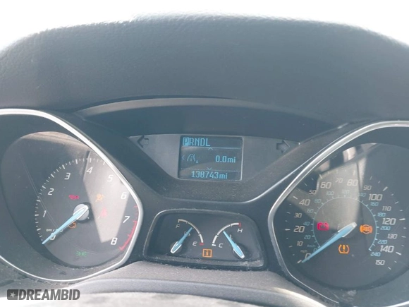 2012 Ford Focus SE with VIN 1FAHP3F22CL115877, listed as a IAAI auction lot 42031223 with 138,743 mi miles. Bid and sale history available at carsss.com. Image 7.