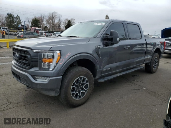 2022 Ford F-150 XL с VIN 1FTFW1ED5NFA17603, выставлен на аукционе Copart как лот 47524765 с пробегом 65 753 миль миль и Списание • Salvage title. История ставок и продаж доступна на DreamBid. Изображение 1.