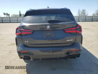 2022 BMW X3 M40i with VIN 5UX83DP06N9J37372, listed as a Copart auction lot 50807105 with 70,070 mi miles and Salvage Title. Bid and sale history available at carsss.com. Image 6.