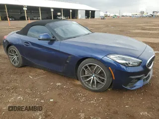 2019 BMW Z4 sDrive30i with VIN WBAHF3C5XKWW46993, listed as a Copart auction lot 38802064 with 47,892 mi miles. Bid and sale history available at carsss.com. Image 4.