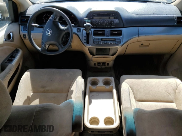 2005 Honda Odyssey EX with VIN 5FNRL38445B501098, listed as a Copart auction lot 53106755 with 236,731 mi miles and Clean Title. Bid and sale history available at carsss.com. Image 8.