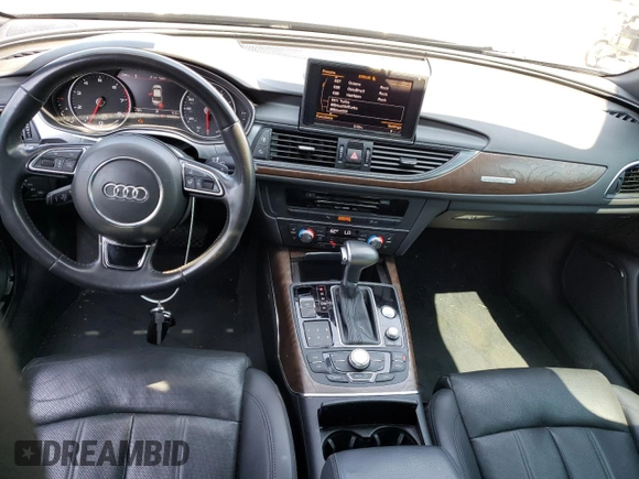 2012 Audi A6 Prestige with VIN WAUHGAFC9CN161330, listed as a Copart auction lot 63708745 with 163,299 mi miles and Salvage title. Bid and sale history available at DreamBid. Image 8.