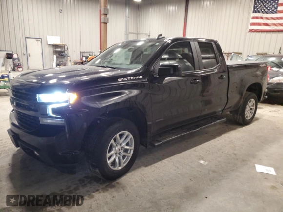 2020 Chevrolet Silverado 1500 with VIN 1GCVYEED2LZ343819, listed as a Copart auction lot 47255045 with 39,013 mi miles and Salvage Title. Bid and sale history available at DreamBid. Image 1.