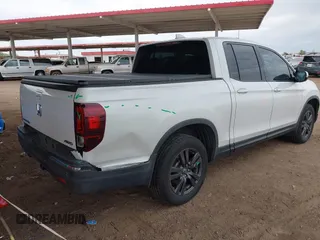 2019 Honda Ridgeline Sport with VIN 5FPYK3F10KB044218, listed as a IAAI auction lot 41907044 with 151,887 mi miles and . Bid and sale history available at DreamBid. Image 4.