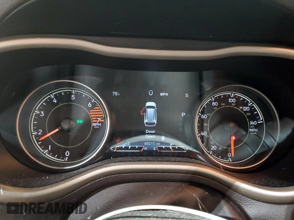 2017 Jeep Cherokee Trailhawk L Plus z VIN 1C4PJMBB4HW593615, wystawiony jako Copart lot #56342885 z przebiegiem 88 215 mil mil oraz Szkoda całkowita • Salvage title. Historia ofert i sprzedaży dostępna na DreamBid. Obrazek 9.