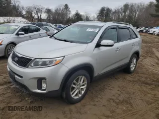 2014 Kia Sorento LX с VIN 5XYKTCA60EG535237, выставлен на аукционе Copart как лот 47878685 с пробегом 126 947 миль миль и Чистый • Clean title. История ставок и продаж доступна на DreamBid. Изображение 1.