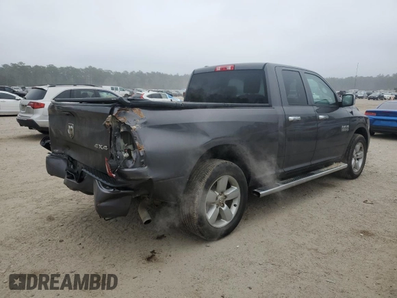 2018 Ram 1500 Express with VIN 1C6RR7FG6JS332001, listed as a Copart auction lot 44310045 with 205,125 mi miles and Salvage Title. Bid and sale history available at carsss.com. Image 3.