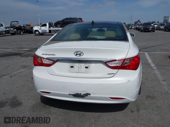 2013 Hyundai Sonata Limited with VIN 5NPEC4AC3DH585887, listed as a IAAI auction lot 42046976 with 126,675 mi miles and . Bid and sale history available at carsss.com. Image 16.