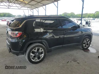 2018 Jeep Compass Limited with VIN 3C4NJDCBXJT258828, listed as a Copart auction lot 56818835 with 115,721 mi miles and Salvage title. Bid and sale history available at DreamBid. Image 3.