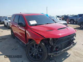 2018 Dodge Durango R/T with VIN 1C4SDJCTXJC226636, listed as a IAAI auction lot 42397675 with 99,014 mi miles and . Bid and sale history available at DreamBid. Image 1.