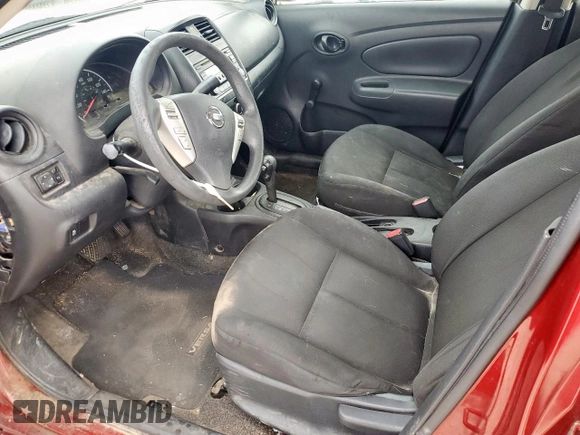2016 Nissan Versa SV with VIN 3N1CN7AP6GL851450, listed as a Copart auction lot 59543325 with 135,747 mi miles and Salvage title. Bid and sale history available at DreamBid. Image 7.