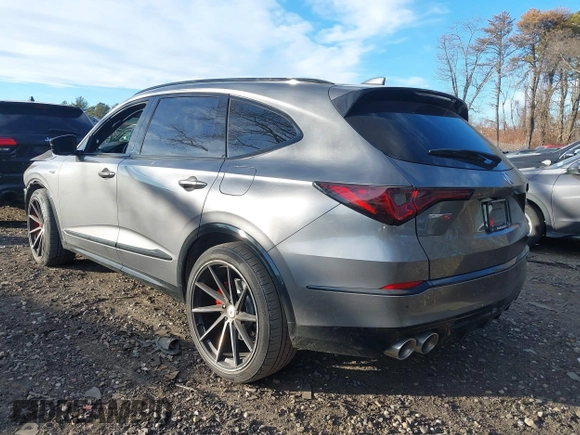 2023 Acura MDX Type S w/Advance Package with VIN 5J8YD8H84PL004062, listed as a IAAI auction lot 41226083 with 4,413 mi miles. Bid and sale history available at carsss.com. Image 3.