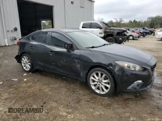 2015 Mazda 3 S Touring with VIN JM1BM1V36F1218646, listed as a Copart auction lot 44167345 with 155,327 mi miles and Salvage Title. Bid and sale history available at DreamBid. Image 4.