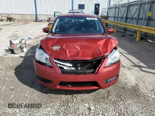 2015 Nissan Sentra SV with VIN 3N1AB7AP9FL682426, listed as a Copart auction lot 49405085 with 121,075 mi miles and Salvage Title. Bid and sale history available at DreamBid. Image 5.
