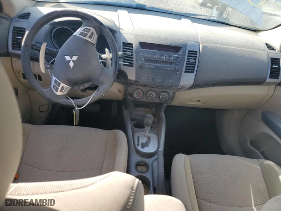 2011 Mitsubishi Outlander SE with VIN JA4AS3AW4BU017490, listed as a Copart auction lot 55404334 with 168,345 mi miles and Clean Title. Bid and sale history available at carsss.com. Image 8.