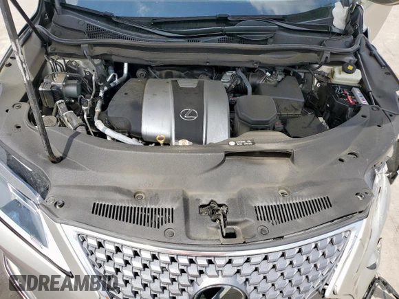 2021 Lexus RX 350 with VIN 2T2HZMAA3MC193923, listed as a Copart auction lot 55042225 with 16,206 mi miles and Salvage Title. Bid and sale history available at DreamBid. Image 12.