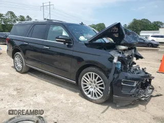 2023 Ford Expedition Max Limited with VIN 1FMJK2A83PEA48373, listed as a Copart auction lot 59055695 with Not provided miles and Salvage title. Bid and sale history available at DreamBid. Image 4.
