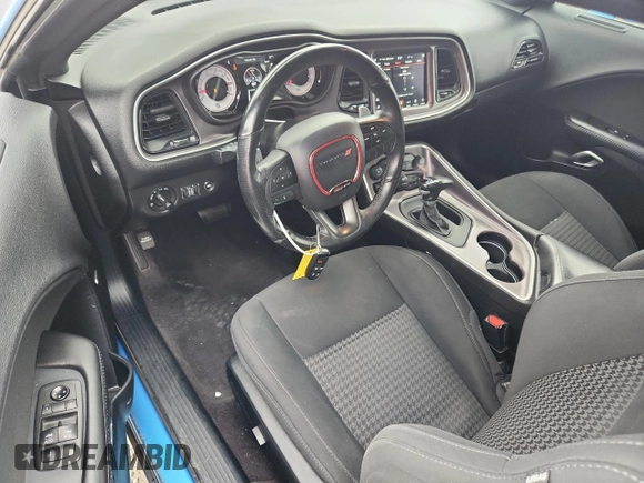 2019 Dodge Challenger R/T Scat Pack z VIN 2C3CDZFJ0KH525875, wystawiony jako Copart lot #58517635 z przebiegiem 85 017 mil mil oraz Szkoda całkowita • Salvage title. Historia ofert i sprzedaży dostępna na DreamBid. Obrazek 8.