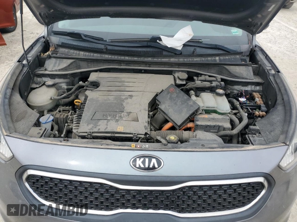 2017 Kia Niro LX with VIN KNDCB3LCXH5051079, listed as a Copart auction lot 52254635 with 169,963 mi miles and Clean Title. Bid and sale history available at carsss.com. Image 12.