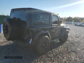 2018 Jeep Wrangler Sport with VIN 1C4GJXAG0JW146865, listed as a Copart auction lot 75021554 with 66,548 mi miles and Salvage Title. Bid and sale history available at carsss.com. Image 3.