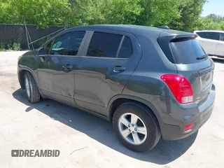 2020 Chevrolet Trax LS with VIN 3GNCJKSB7LL193573, listed as a IAAI auction lot 42560366 with 67,311 mi miles and . Bid and sale history available at DreamBid. Image 3.