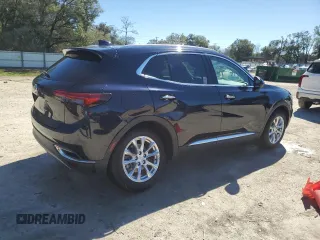 2021 Buick Envision Preferred with VIN LRBFZMR46MD105023, listed as a Copart auction lot 45680185 with 61,074 mi miles and Salvage Title. Bid and sale history available at carsss.com. Image 3.