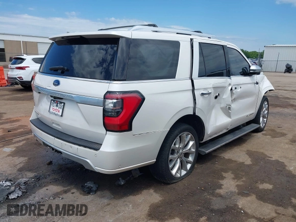 2018 Ford Expedition Platinum с VIN 1FMJU1MT0JEA10112, выставлен на аукционе IAAI как лот 39516798 с пробегом 107 153 миль миль и . История ставок и продаж доступна на DreamBid. Изображение 4.