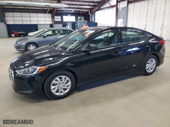 2017 Hyundai Elantra SE with VIN 5NPD74LF6HH105788, listed as a Copart auction lot 54549315 with 142,881 mi miles and Clean Title. Bid and sale history available at carsss.com. Image 1.
