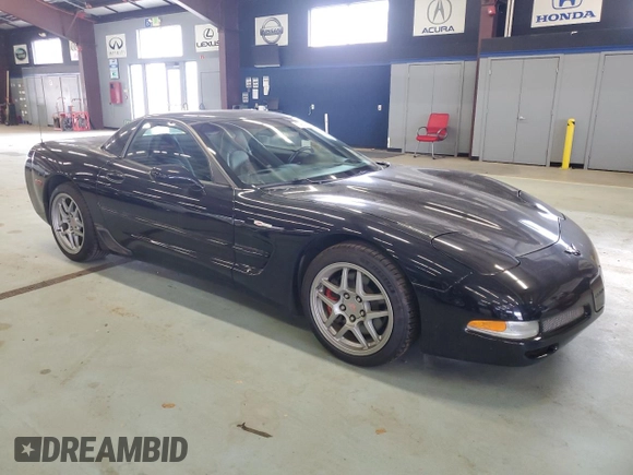 2004 Chevrolet Corvette Z06 with VIN 1G1YY12S845126575, listed as a Copart auction lot 79884534 with 38,815 mi miles and Clean Title. Bid and sale history available at carsss.com. Image 4.