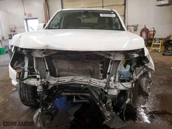 2020 Chevrolet Colorado 4WD Work Truck with VIN 1GCGTBENXL1242427, listed as a Copart auction lot 46434505 with 63,453 mi miles and Salvage Title. Bid and sale history available at carsss.com. Image 5.