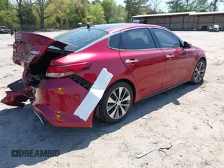 2016 Kia Optima SX Turbo with VIN 5XXGW4L23GG100829, listed as a IAAI auction lot 42013791 with 102,518 mi miles and . Bid and sale history available at DreamBid. Image 4.