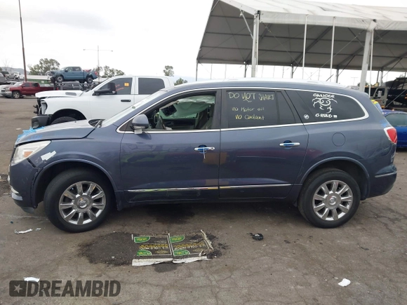 2014 Buick Enclave Premium with VIN 5GAKRCKD4EJ288107, listed as a IAAI auction lot 42068545 with 1 mi miles. Bid and sale history available at carsss.com. Image 14.