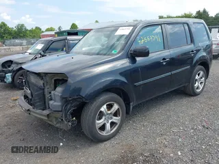 2013 Honda Pilot EX-L with VIN 5FNYF4H61DB024199, listed as a IAAI auction lot 42663791 with 176,294 mi miles and . Bid and sale history available at DreamBid. Image 19.