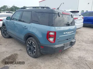 2023 Ford Bronco Sport Outer Banks with VIN 3FMCR9C64PRD68016, listed as a IAAI auction lot 42265329 with 31,518 mi miles and . Bid and sale history available at DreamBid. Image 3.