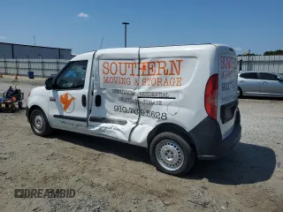 2020 Ram ProMaster City Cargo Tradesman with VIN ZFBHRFAB5L6P29854, listed as a Copart auction lot 68680784 with 66,412 mi miles and Salvage Title. Bid and sale history available at DreamBid. Image 2.