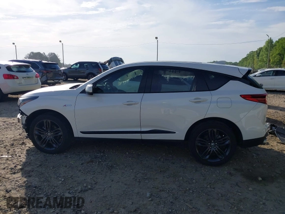2022 Acura RDX w/A-Spec Package with VIN 5J8TC1H61NL001314, listed as a IAAI auction lot 42080437 with 34,464 mi miles and . Bid and sale history available at DreamBid. Image 15.